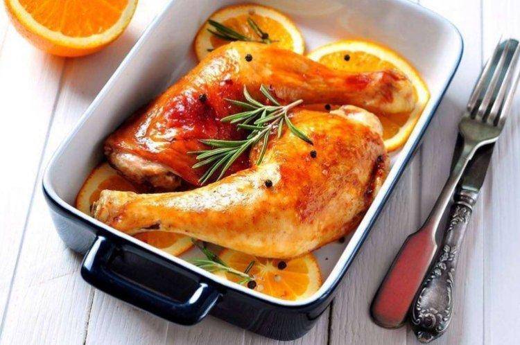 Chicken in Orange-Honey Sauce - Multicooker Recipes