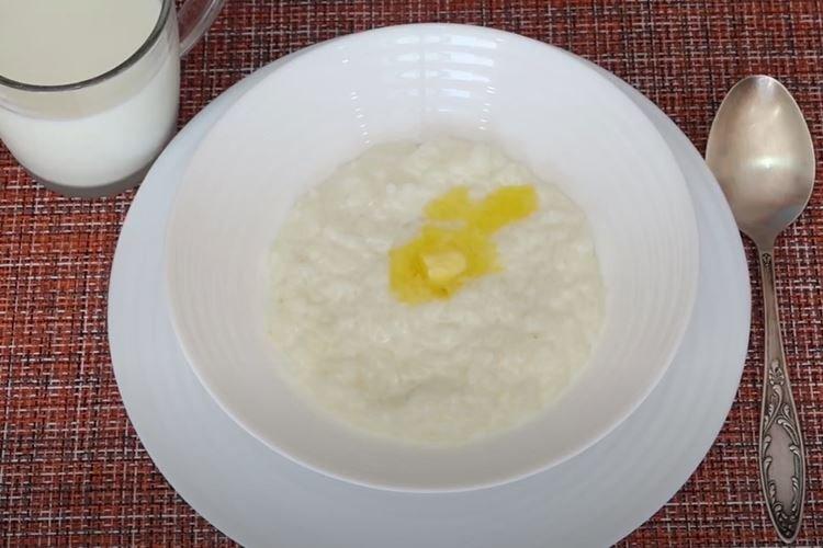 Milk Rice Porridge - Classic Recipe Step-by-Step with Photos