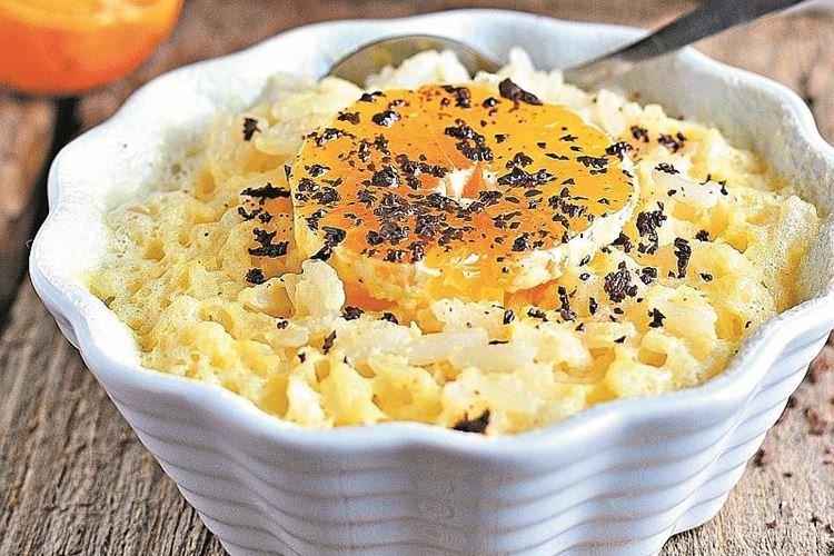 Rice Porridge with Zest and Condensed Milk - Step-by-Step Recipe