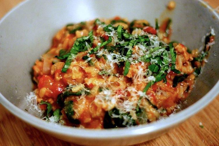 Risotto mit Hackfleisch - Risotto-Rezepte, wie man es zubereitet