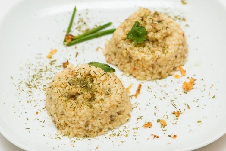 Risotto mit Pilzen - Risotto-Rezepte, wie man es zubereitet
