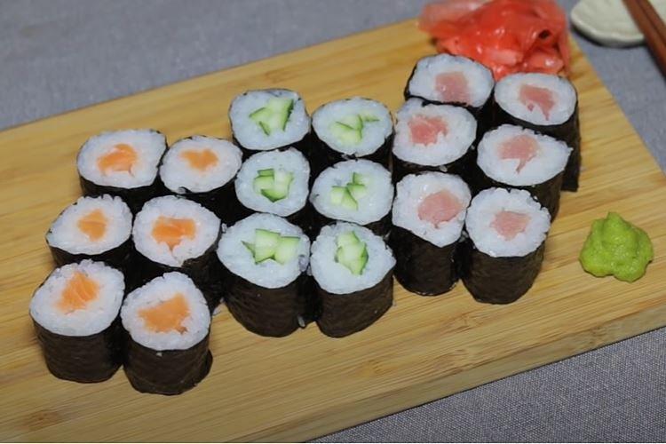 Homemade Maki Rolls - Step-by-Step Recipe with Photos