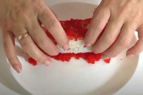 Homemade California Roll with Crab - Step-by-Step Recipe