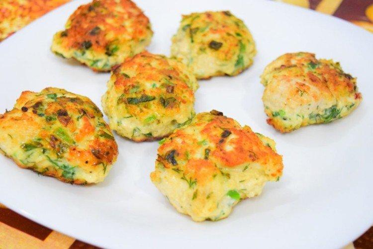 Chopped Chicken Breast Cutlets with Zucchini - Recipes