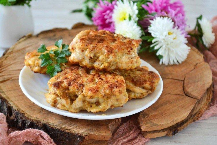 Chopped Chicken Breast Cutlets with Wine - Recipes