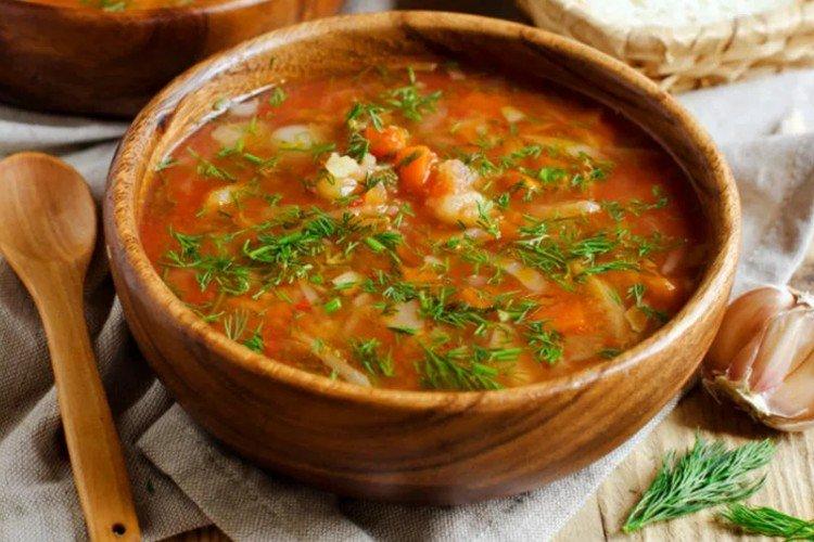 Lenten Shchi - Russian National Dishes Recipes
