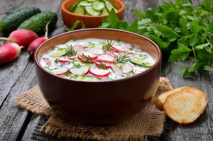 Okroshka - Russian National Dishes Recipes