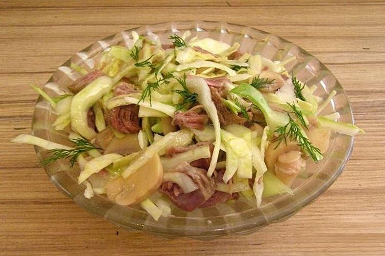 Fresh Cabbage and Beef Salad - Recipes