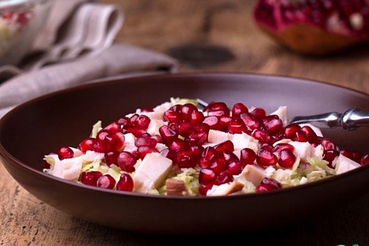 Fresh Cabbage Salad with Pomegranate - Recipes
