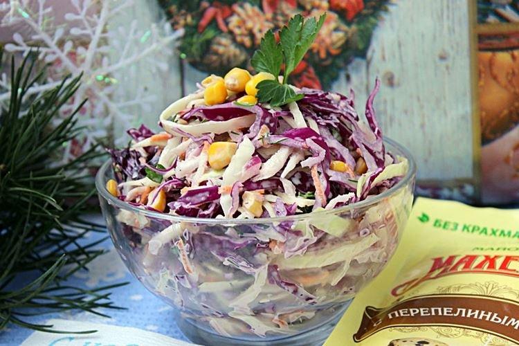 Fresh Cabbage Salad with Corn - Recipes