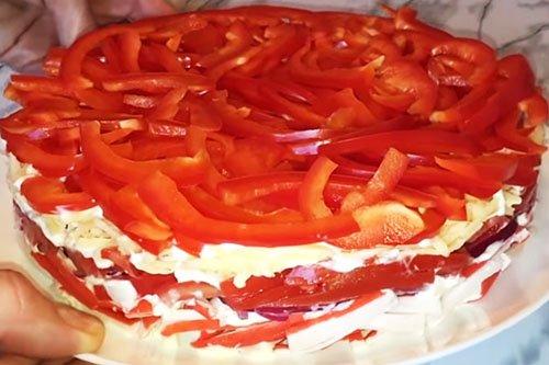 Red Sea Salad - Classic Recipe Step-by-Step