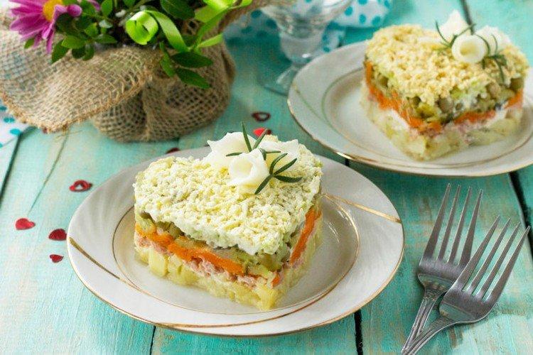 Ensalada de atún enlatado Poseidón - recetas