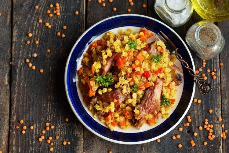 Smoked Chicken and Lentil Salad - Recipes