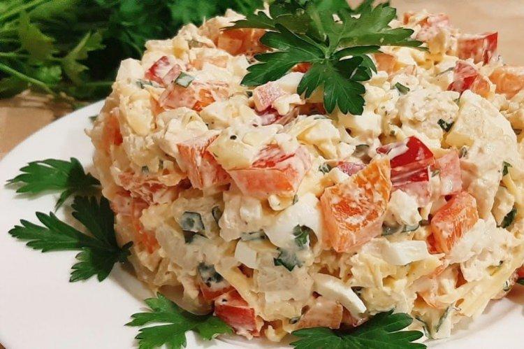 Ensalada de pollo y piña Capricho de Otoño - recetas
