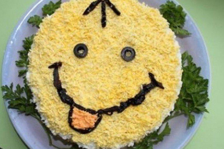 Ensalada de col, pollo y piña Smiley - recetas
