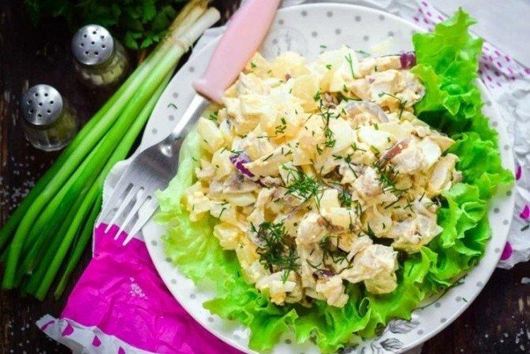 Ensalada de pollo y piña Prado Verde - recetas