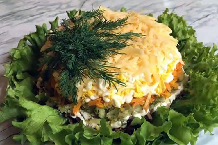 Pechenkin Chicken Liver Salad - Step-by-Step Recipe with Photos