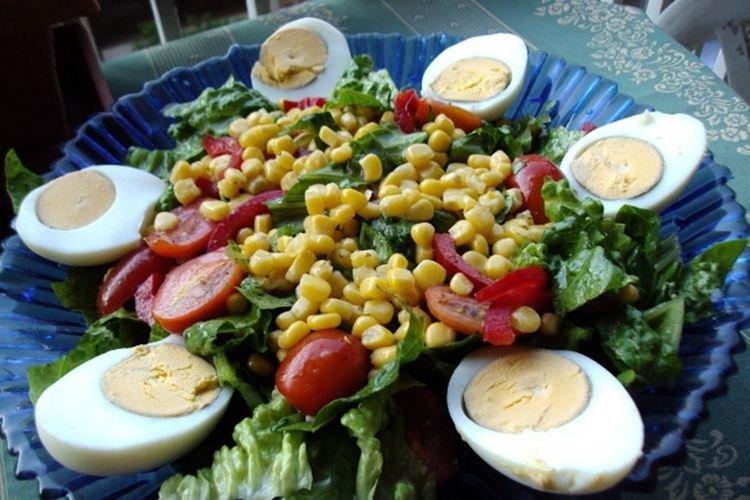 Ensalada variada Surtido - Recetas de ensaladas sin mayonesa