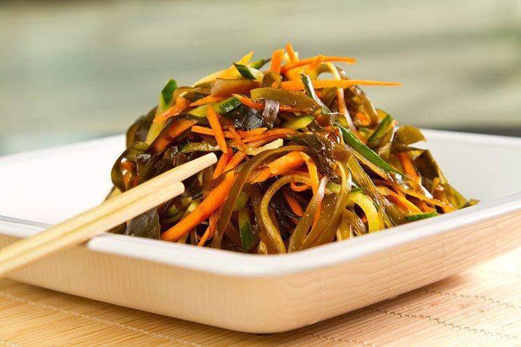 Algas marinas al estilo coreano - recetas