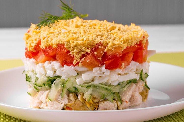 Ham and Vegetable Salad for Birthday - Recipes