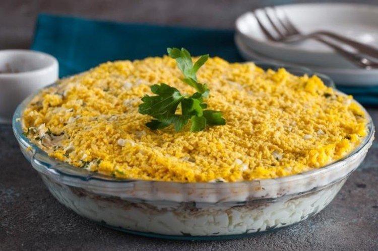 Ensalada «Mi Favorita» para la mesa festiva - recetas