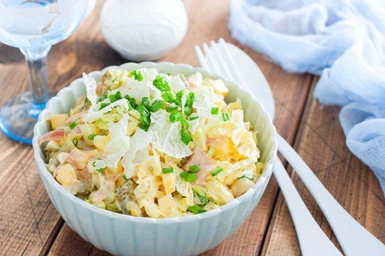 Ensalada «Romance» para la mesa festiva - recetas