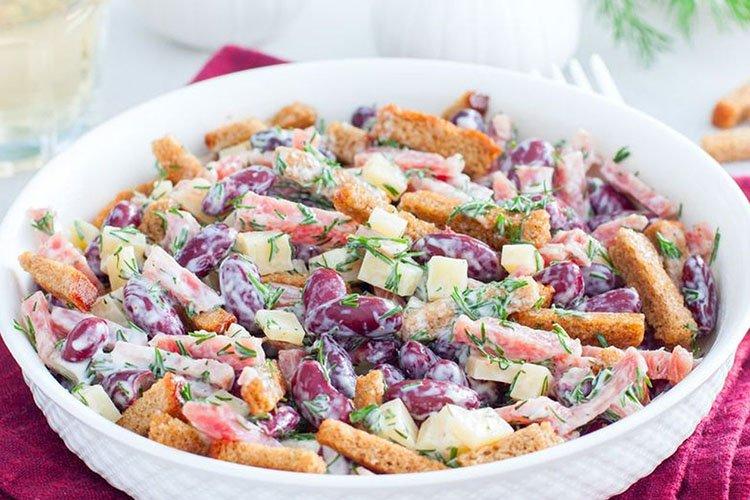 Bean and Smoked Sausage Salad - Recipes
