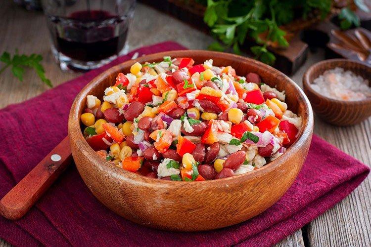 Bean Salad with Sprats - Recipes