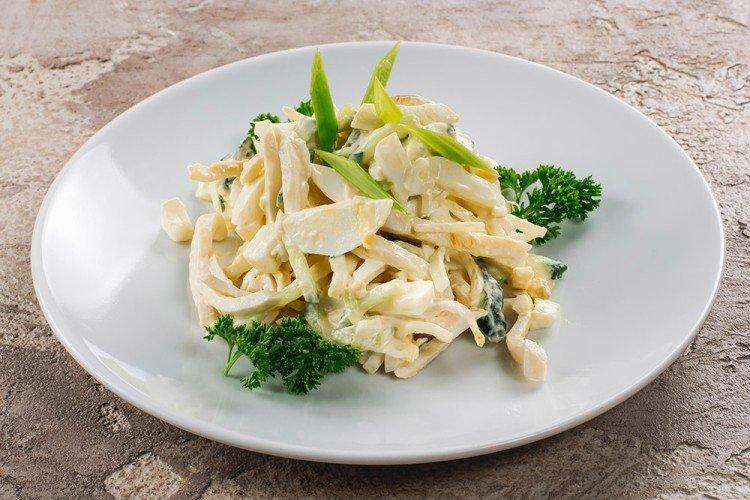 Squid and Beef Salad - Recipes