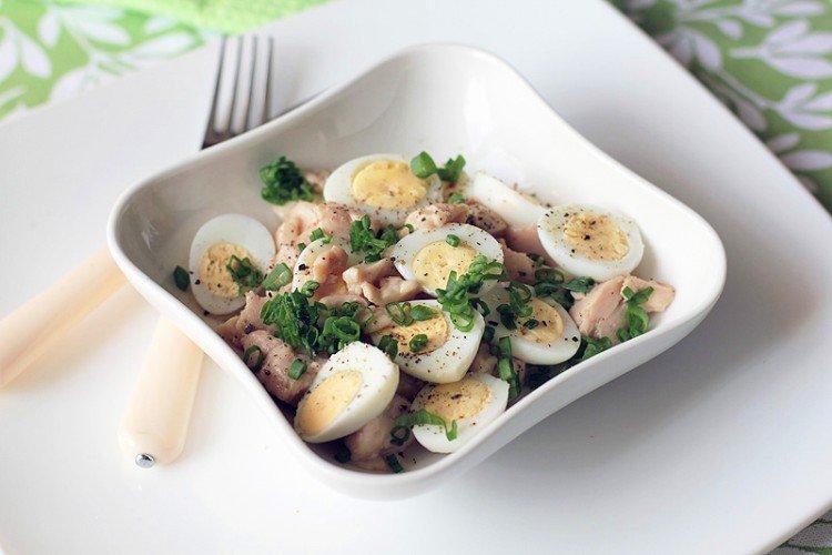 Squid and Quail Egg Salad - Recipes