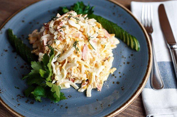 Squid and Chicken Salad - Recipes
