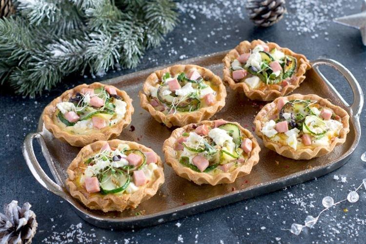 Ensalada con salchicha ahumada y calabacines - recetas