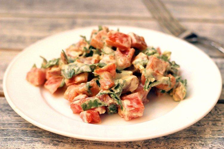 3. Red Fish and Tomato Salad - Recipes