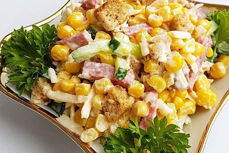 Corn and Sausage Salad - Recipes
