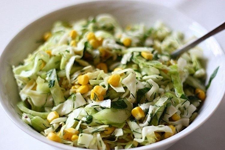 Corn and Cabbage Salad - Recipes
