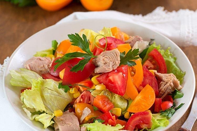 Corn and Tuna Salad - Recipes
