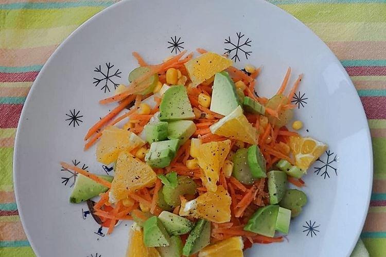 Corn and Orange Salad - Recipes