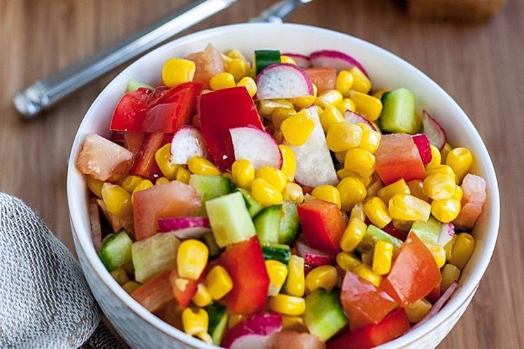 Corn and Vegetable Salad - Recipes