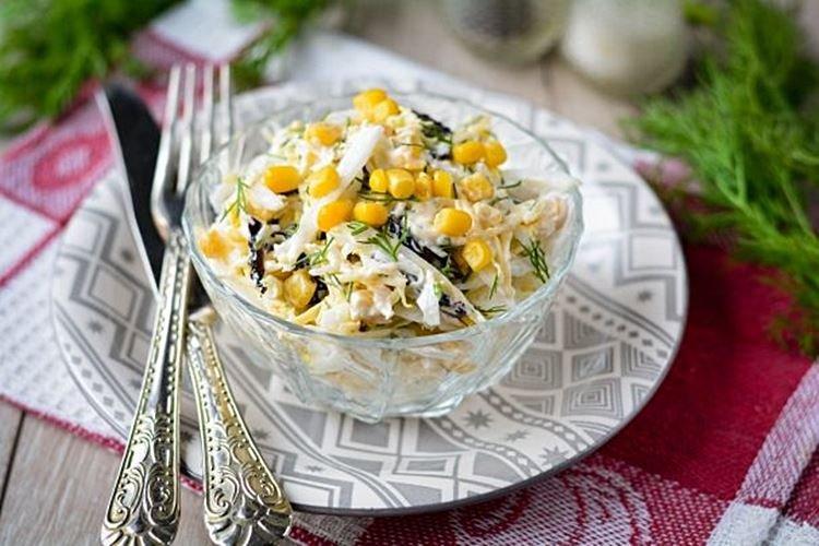 Corn and Prune Salad - Recipes