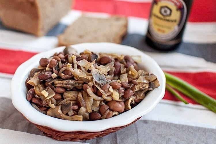 Mushroom and Bean Salad - Recipes