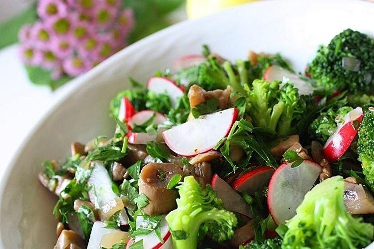 Mushroom and Vegetable Salad - Recipes