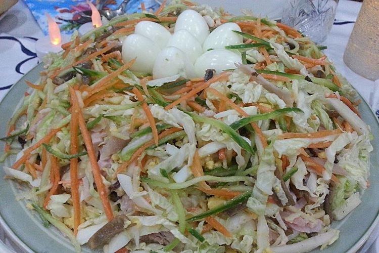 Mushroom and Cabbage Salad - Recipes
