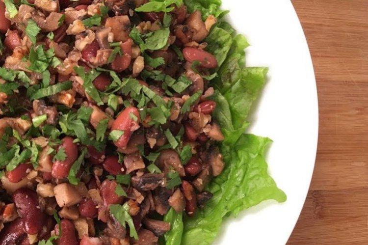 Mushroom and Hot Pepper Salad - Recipes