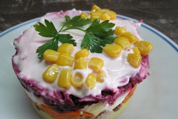 Ensalada de remolacha y cerdo - recetas