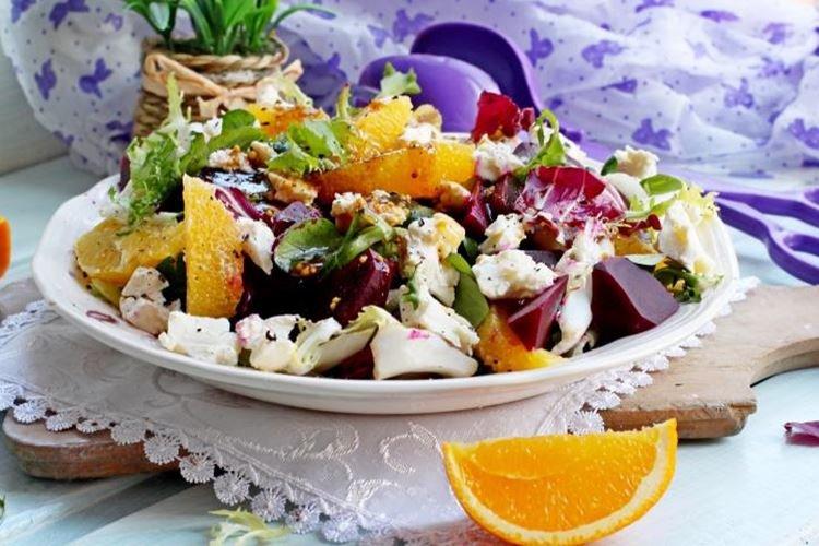 Ensalada de remolacha y naranjas - recetas