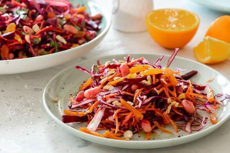 Ensalada de remolacha y col lombarda - recetas