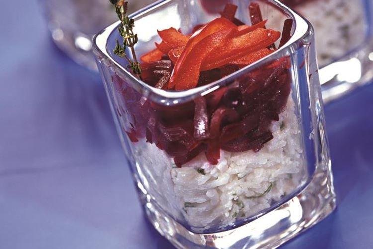 Ensalada de remolacha y arroz - recetas