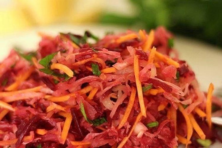 Ensalada de remolacha y chucrut - recetas
