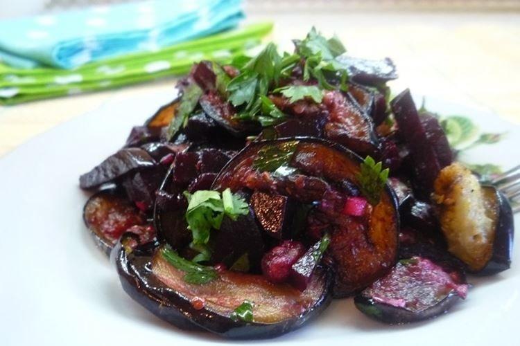 Ensalada de remolacha y berenjenas - recetas