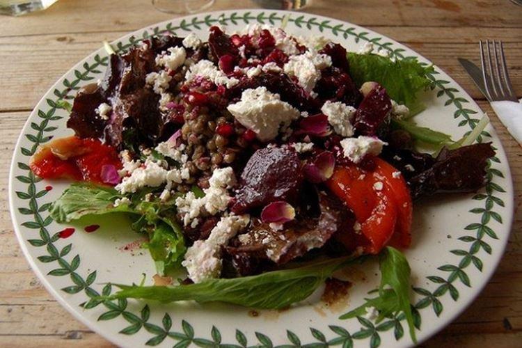 Ensalada de remolacha y lentejas - recetas